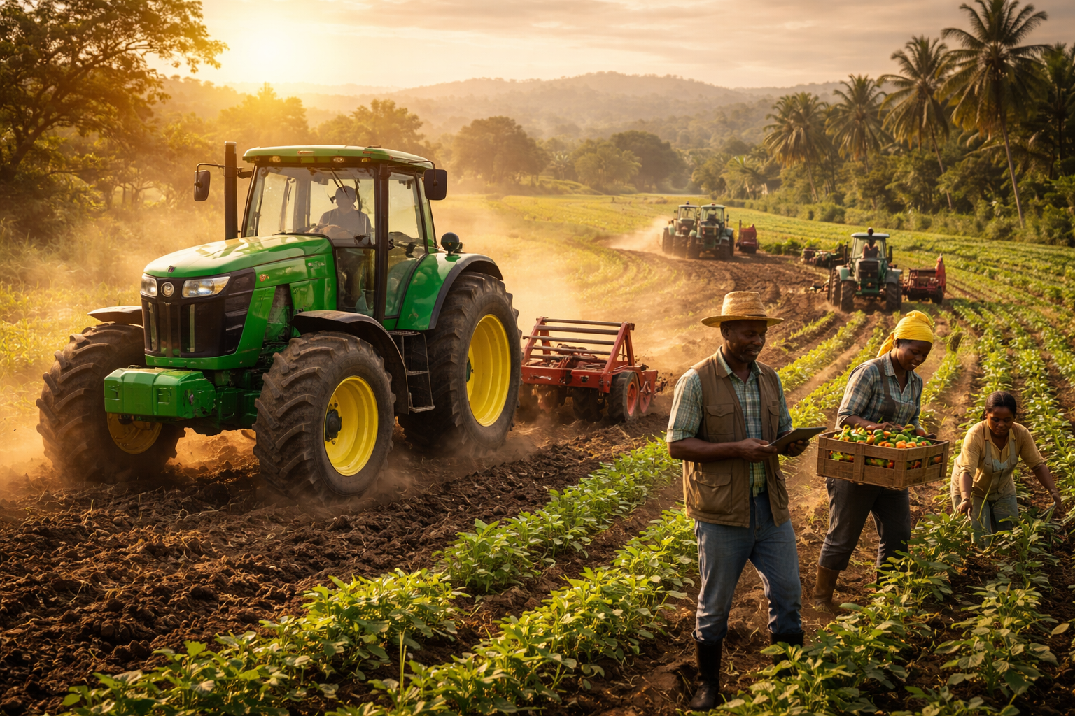 Agricultural machinery and farming equipment