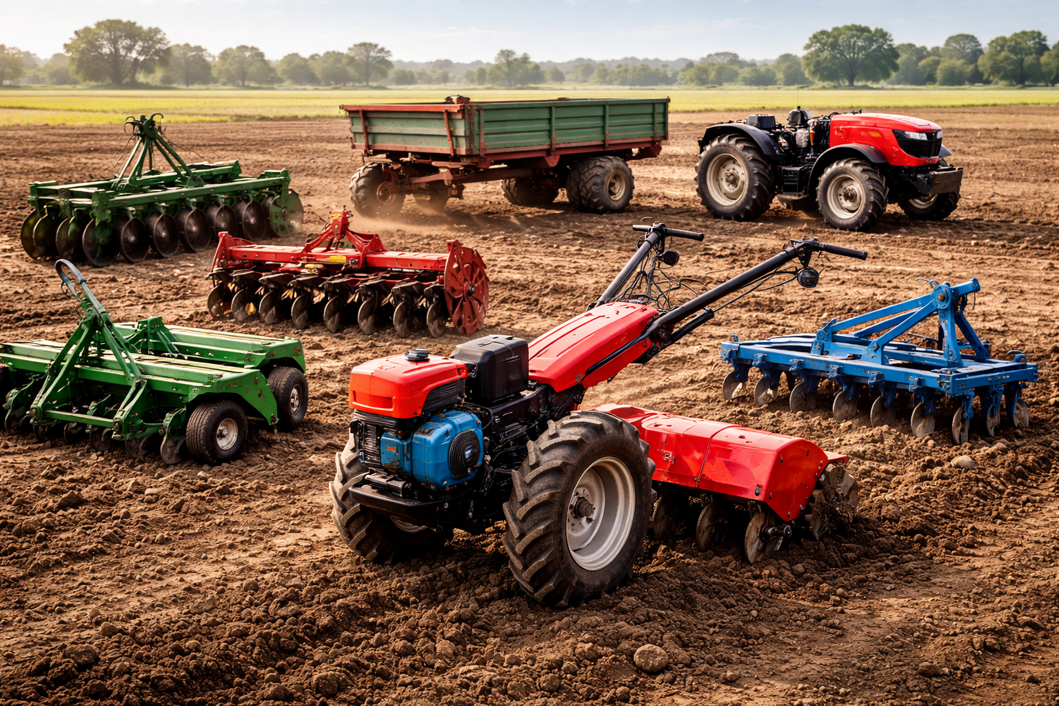 Power Tillers & Accessories
