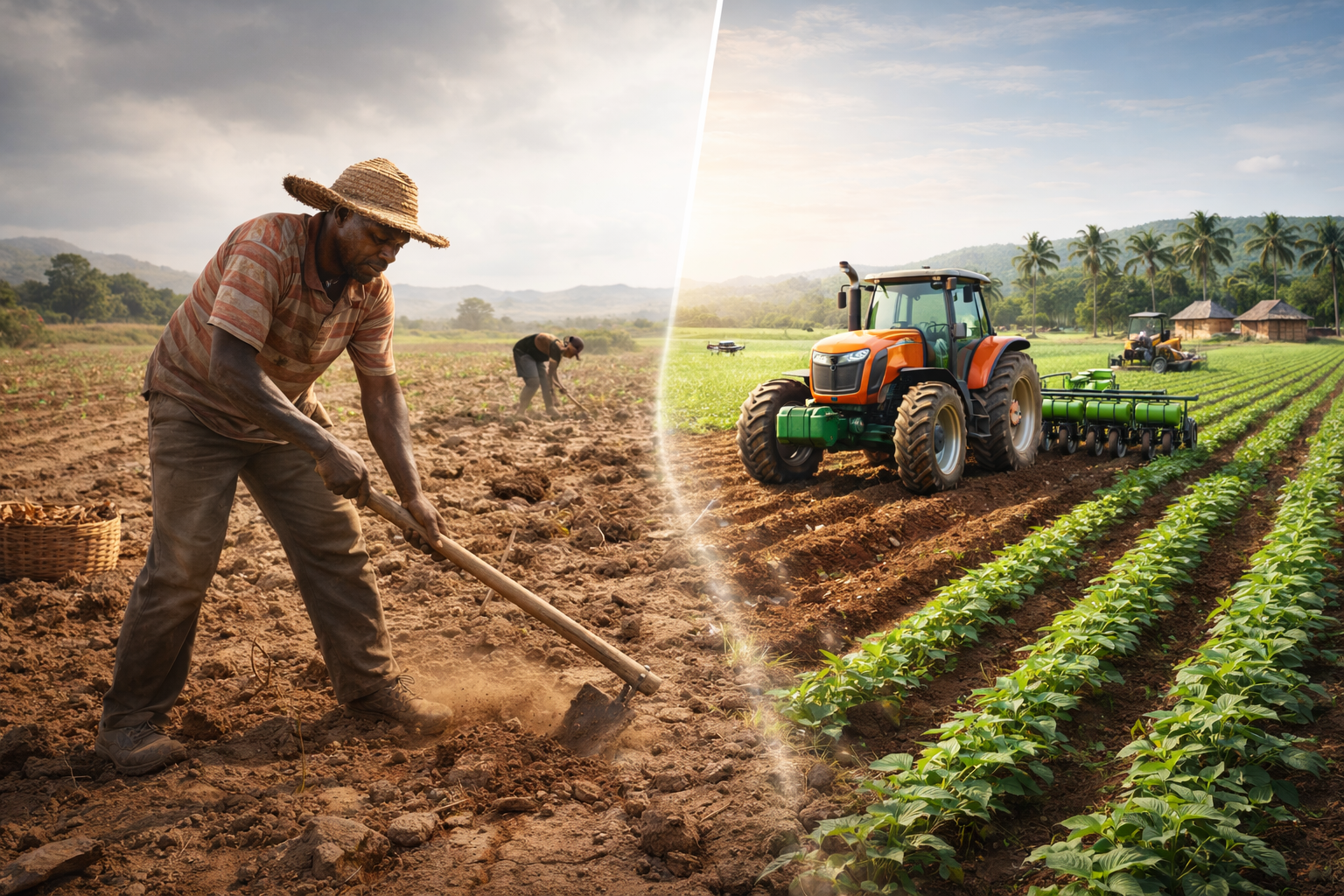 Agricultural machinery and farming challenges